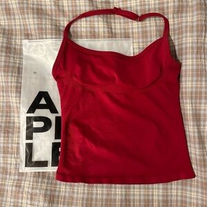 Brand new Alphalete Push halter tank